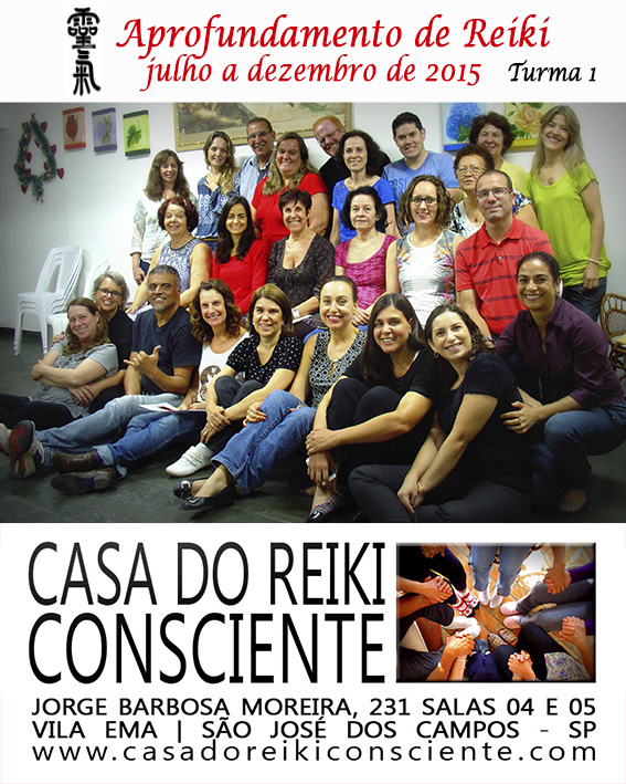 Turma 1_ Aprofundamento Reiki - dezembro 2015