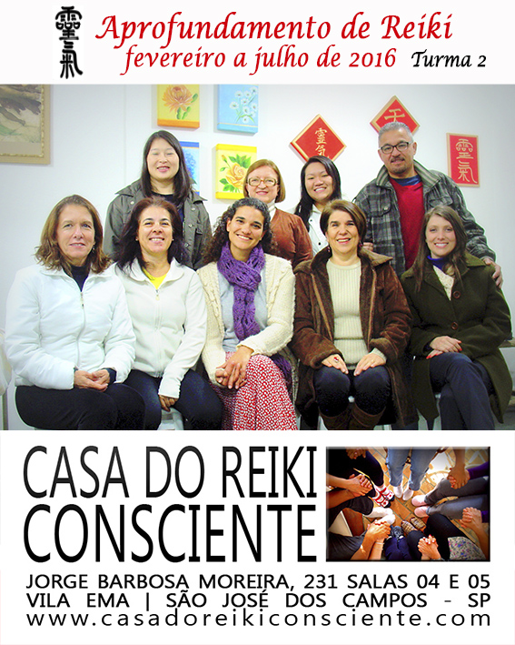 Turma 2_ Aprofundamento Reiki - julho 2016