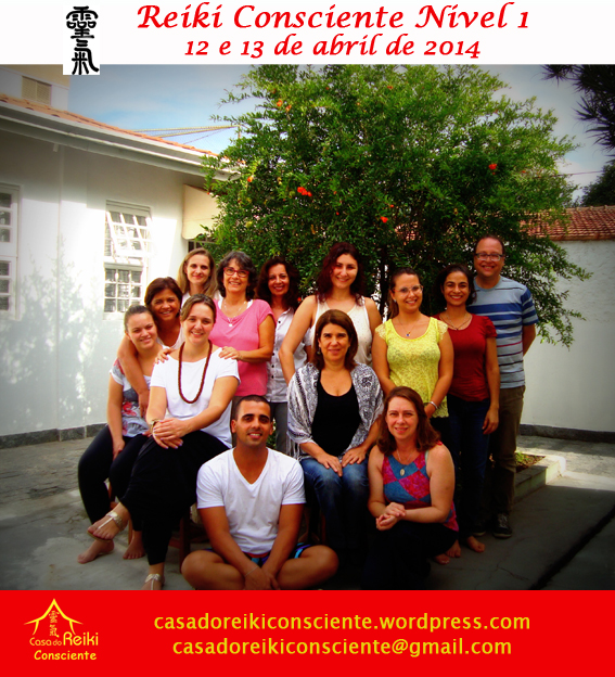 Turma Reiki Consciente Nivel 1-abr2014