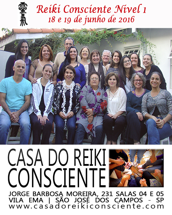 Turma Reiki Consciente Nivel 1 - jun 2016
