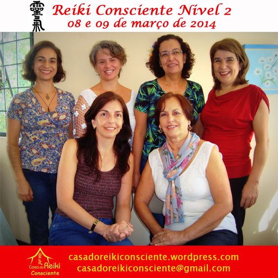 Turma Reiki Consciente Nivel 2 -mar2014